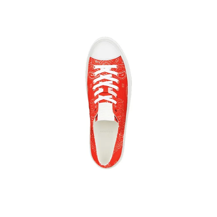 Givenchy City Low Top Athletic Shoes Men Red-3