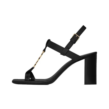 SAINT LAURENT Cassandra Monogram Sandals Women's