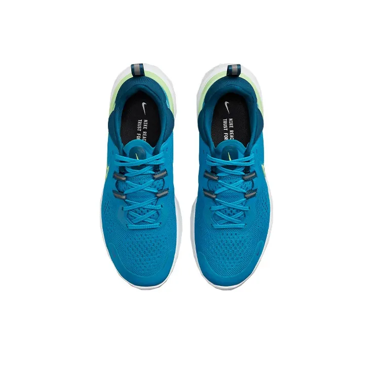 Nike React Miler 2 'Imperial Blue Lime Glow'-3
