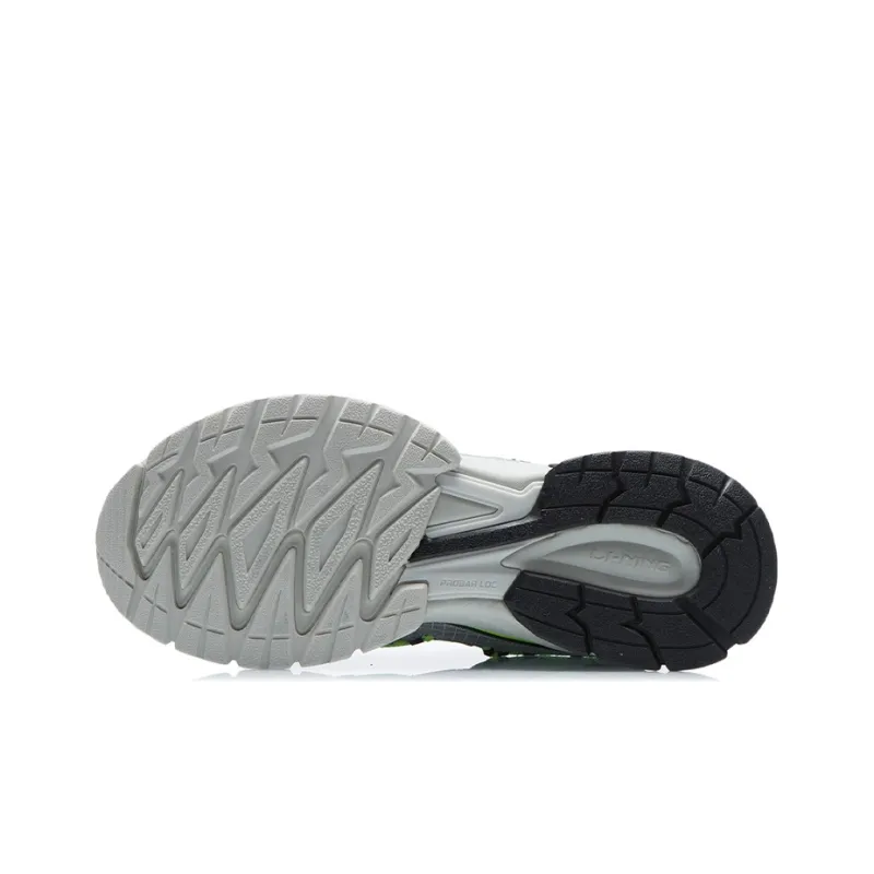 LiNing Full Shape Ace Cushioning Wear-Resistant Low-Top Running Shoes Men's Matte Gray-2