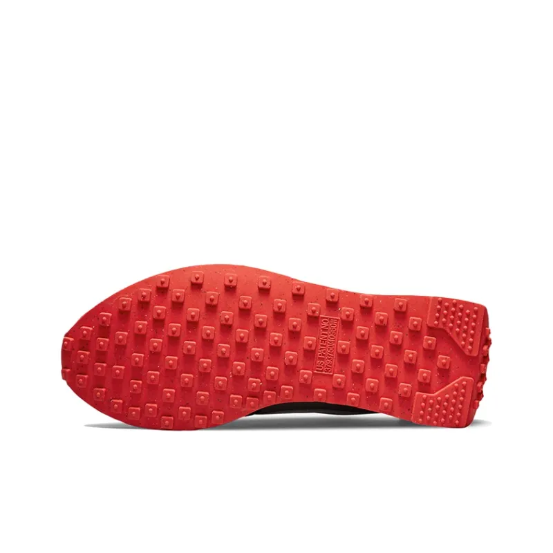 Nike Waffle Trainer 2 Pewter Siren Red GS-5