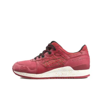 Asics Gel Lyte Iii Burgundy Speckled Midsole Women's