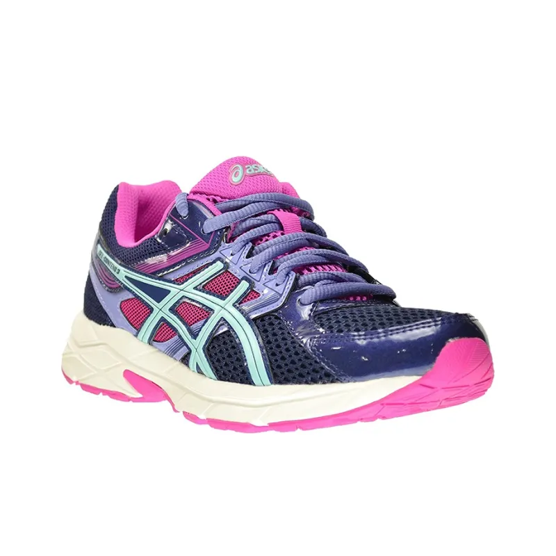 Asics Gel-Contend 3 Running Shoes Women's Low-Top Blue/Pink-2