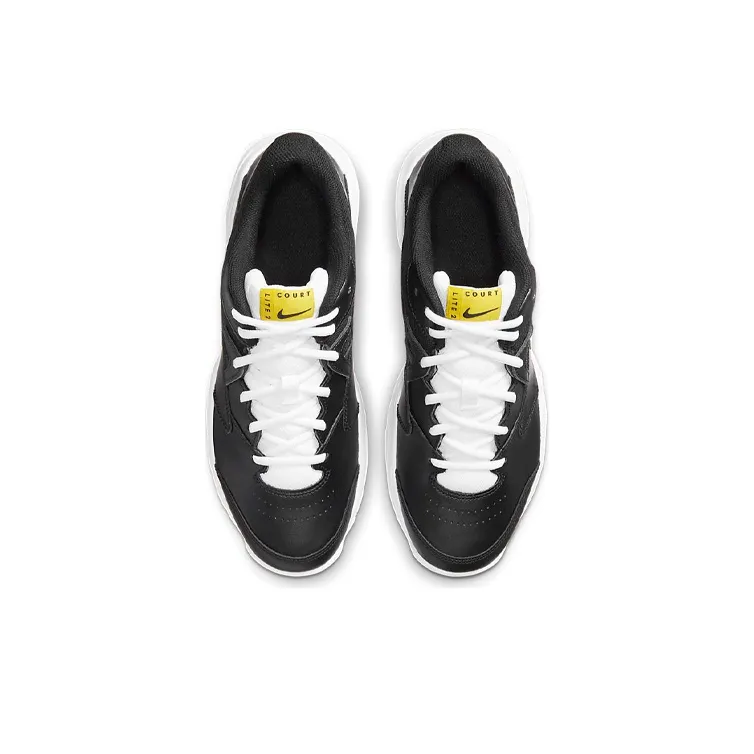 Nike Court Lite 2 'Black Yellow White'-3