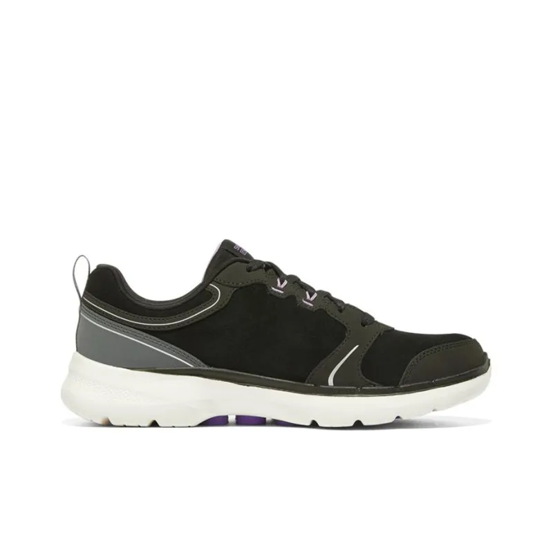 Skechers Go Walk 6 Low Top Running Shoes Women's Black White-1