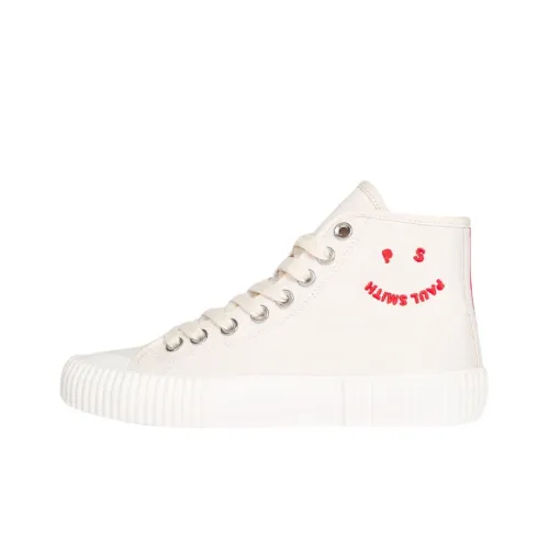 Paul Smith Smiley Logo High-top Sneakers