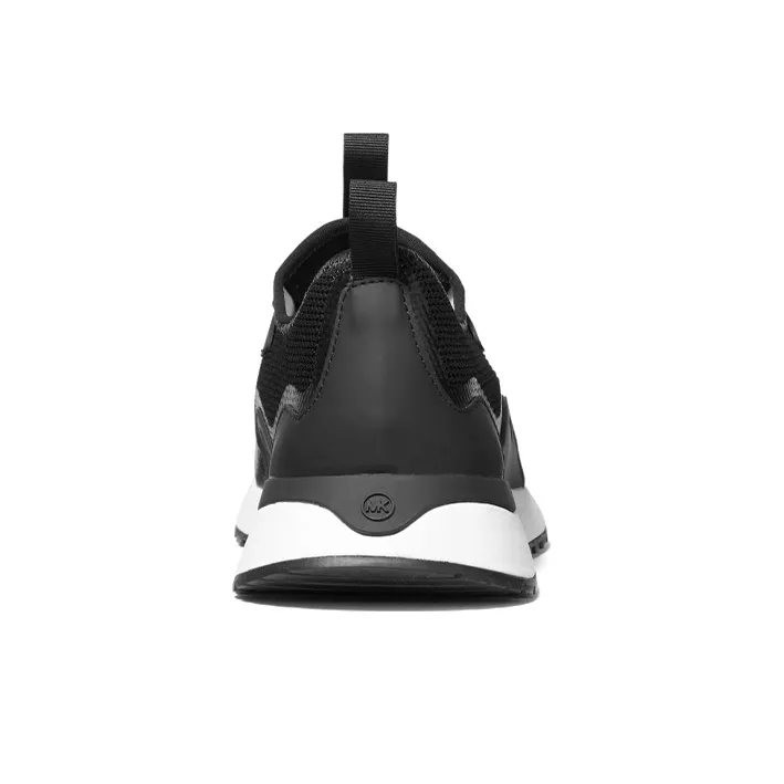 MICHAEL KORS Nolan Cushioning, Slip Resistant, And Abrasion Resistant Low Top Casual Shoes Men's Black-4