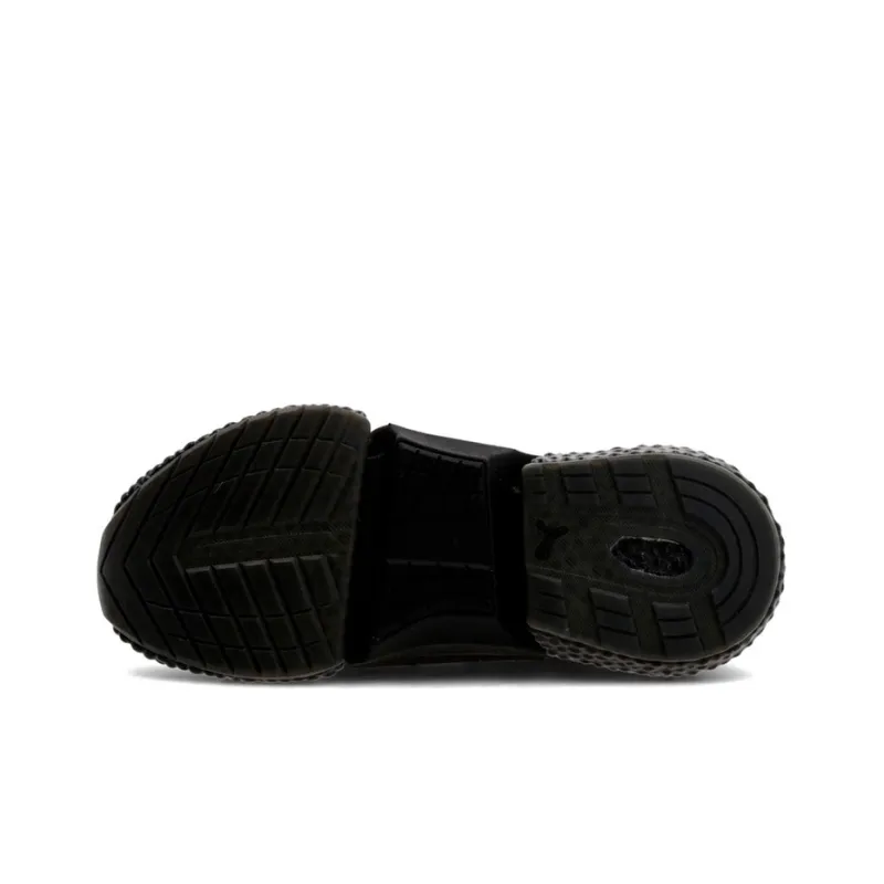 PUMA Hybrid Rocket Cushioning Anti-Slip And Wear-Resistant Low-Top Running Shoes Women's Black Gold-4