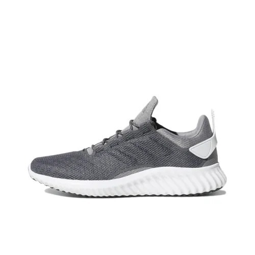 Adidas AlphaBounce Running Shoes Men Low-Top Gray/White