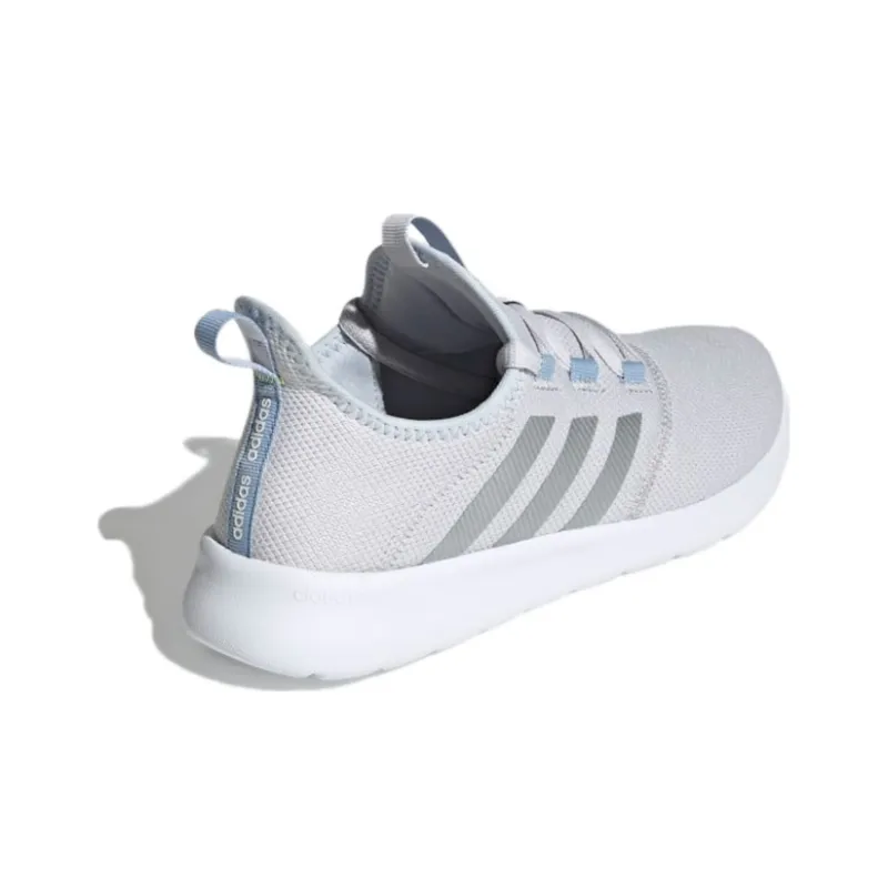 Adidas Cloudfoam Pure 2.0 Breathable Mid-Top Casual Shoes Women's Mist Gray-3
