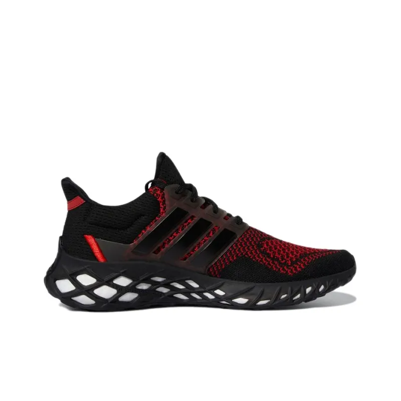 Adidas Ultra Boost Web Dna Core Black Vivid Red-1