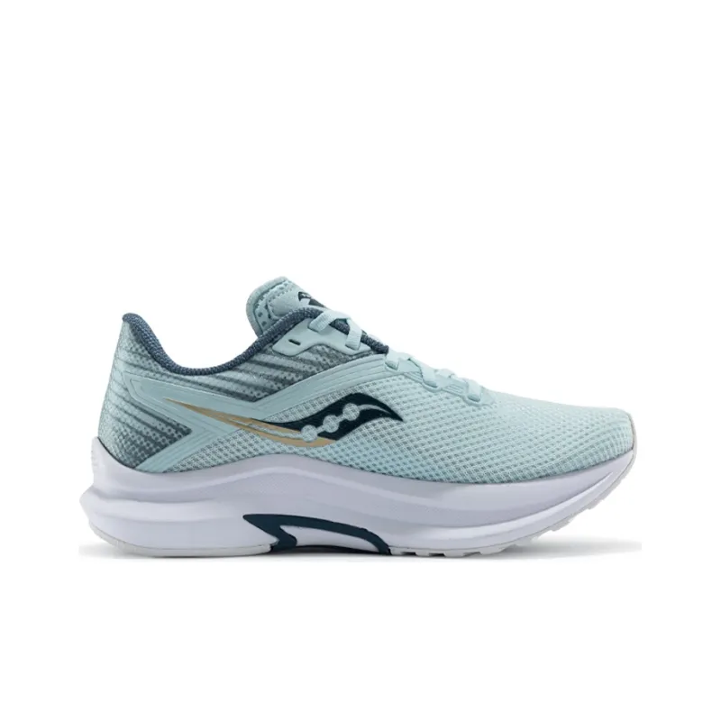 Saucony Axon 2 Cushioning Anti-Slip Wear-Resistant Breathability Low-Top Running Shoes Women's Deep Sky Orchid-1