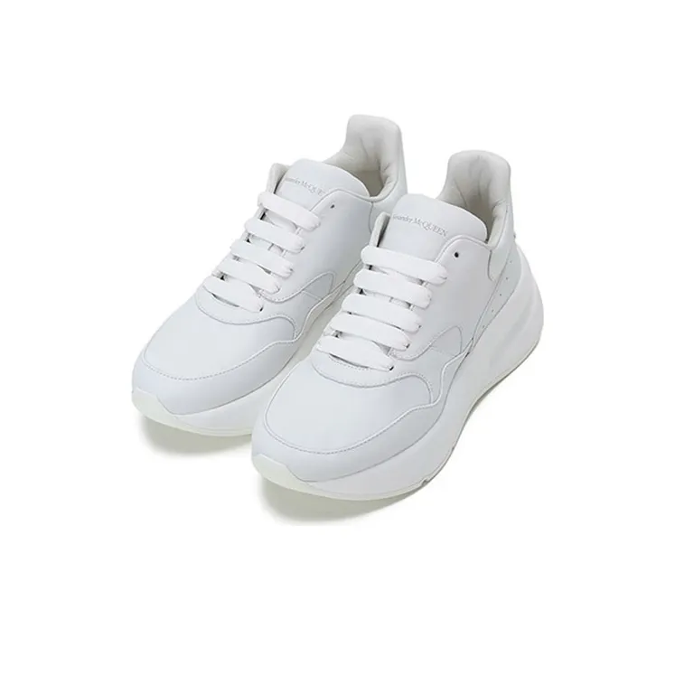 Alexander McQueen Oversized Sneaker Low Top Casual Shoes Women's White-2