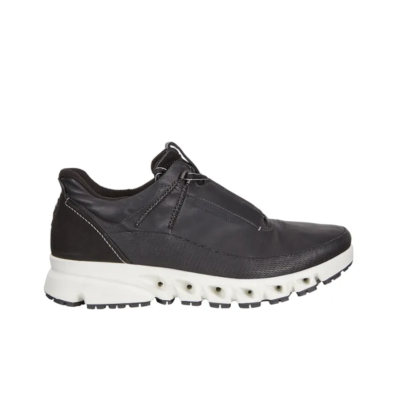 Ecco Multi Vent Cushioning, Slip Resistant, And Abrasion Resistant Low Top Casual Shoes Men's Black-1