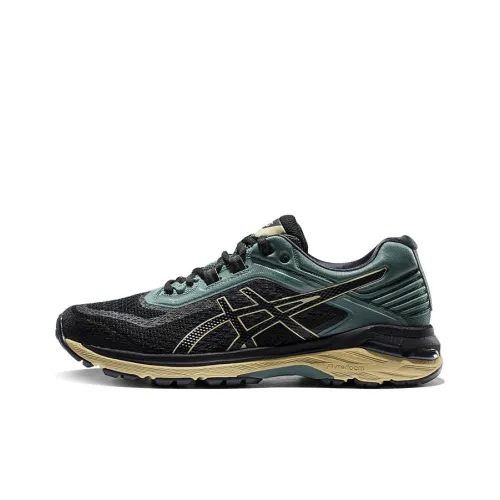 Asics Gt-2000 6 Wear-Resistant Low-Top Running mantle Men's Black Green