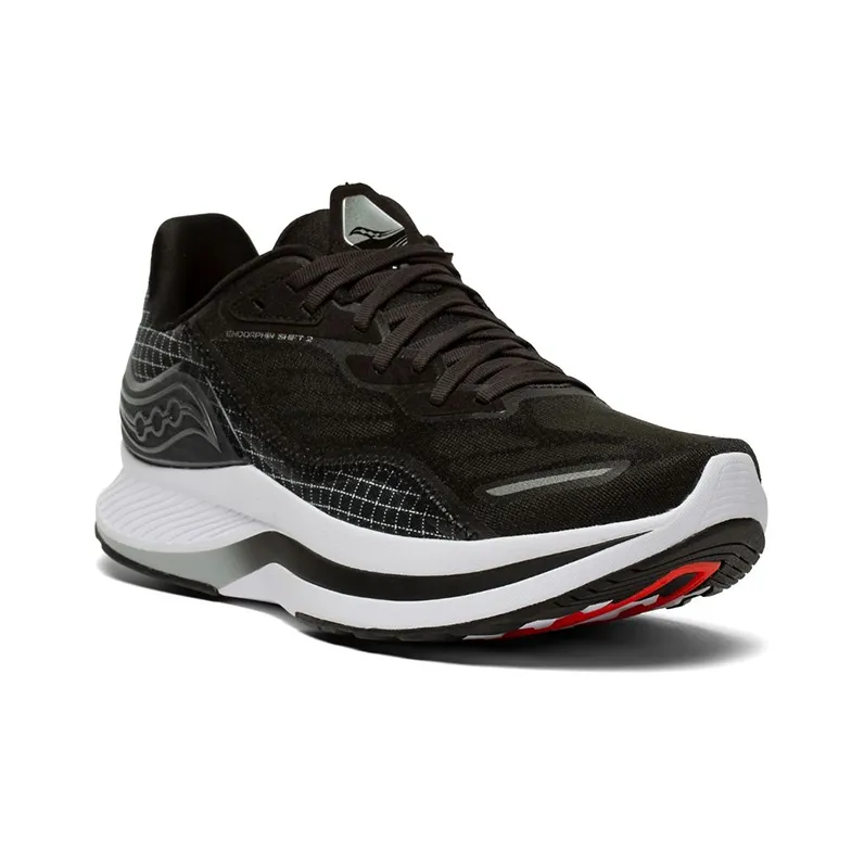 saucony Endorphin Shift 2 Black White-2