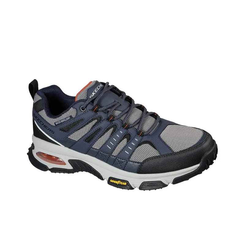 Skechers Skech air Envoy Cushioning Anti Slip And Wear Resistant Low Top Casual Shoes Men's Blue-2
