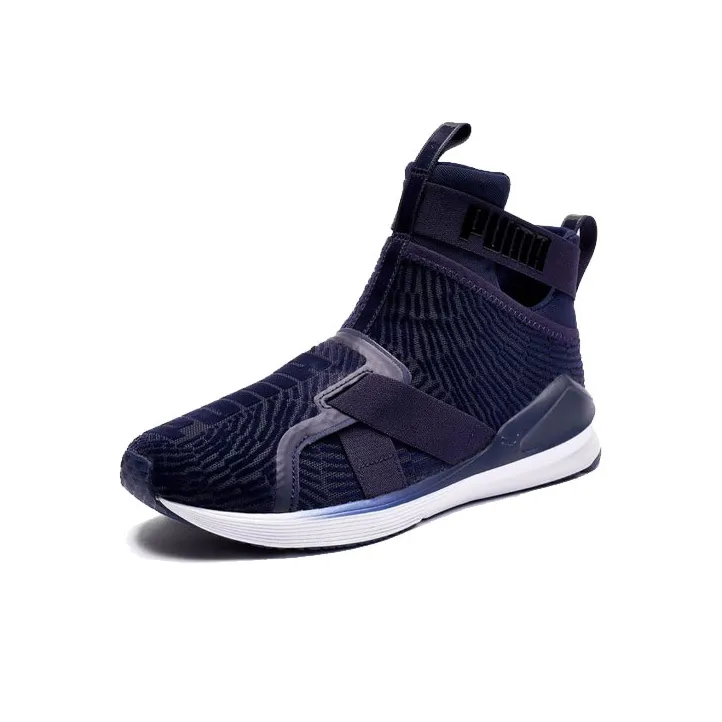 PUMA Fierce Strap Flocking Navy Blue Women's-2