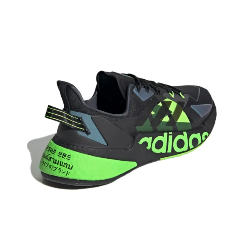 Adidas X9000L4 Black Solar Green-3