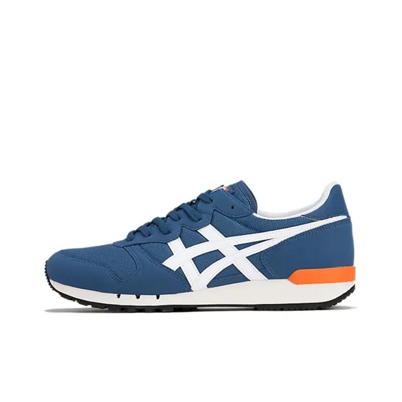 Onitsuka Tiger Alvarado Running Shoes Unisex Low Top Blue/Orange-0