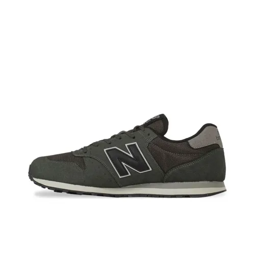 New Balance NB 500 Running Shoes Men Low-Top Magnetic Black