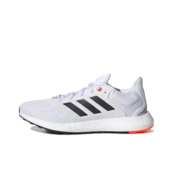 Adidas Pureboost 21 Cloud White Core Black Solar Red