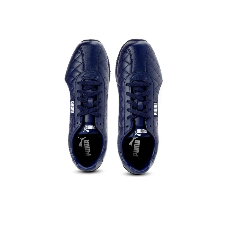 PUMA Corona Idp Durable Cushioning Low-Top Running Shoes Men's Blue White-2