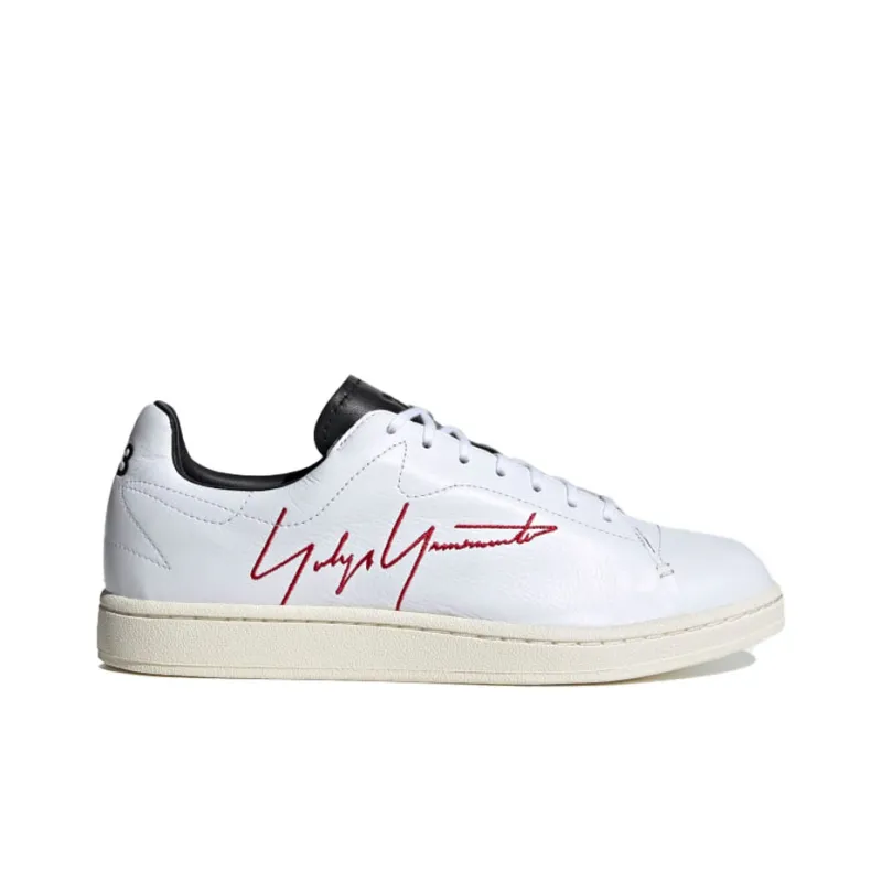 Adidas Y 3 Yohji Court White Red-1