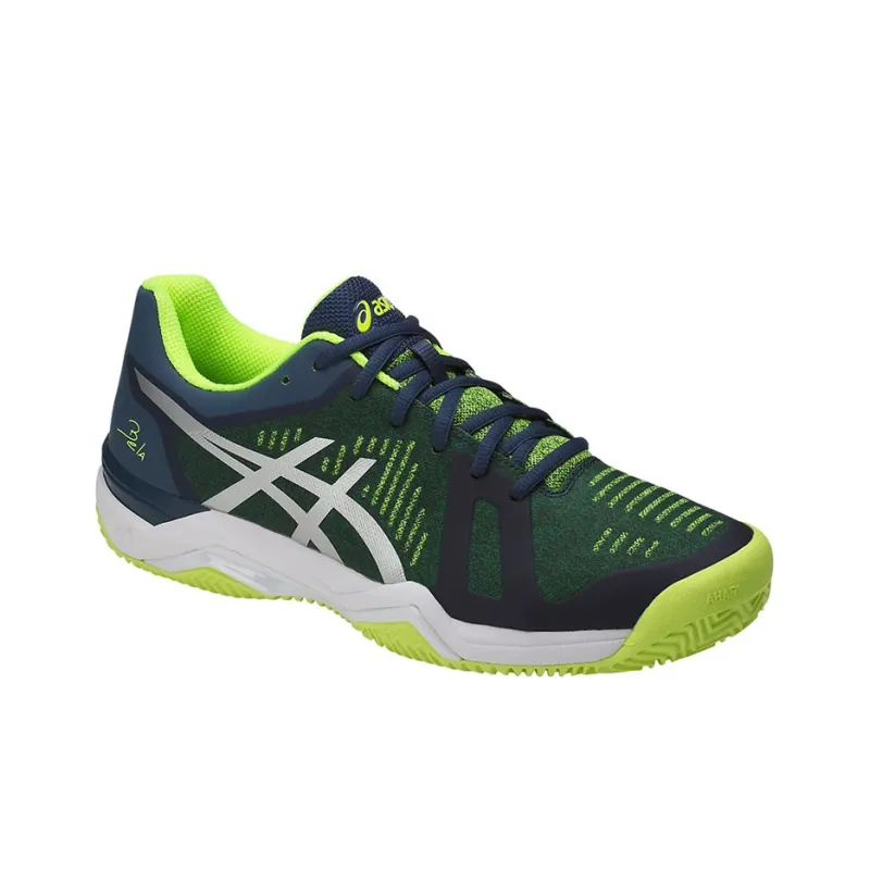 Asics Gel-Bela 6 SG Slip-Resistant Low-Top Running Shoes Men's Green Blue-2