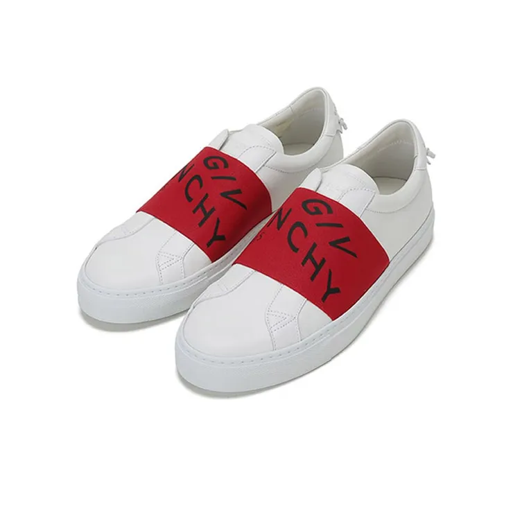 Givenchy Strap Leather 'White Red'-2
