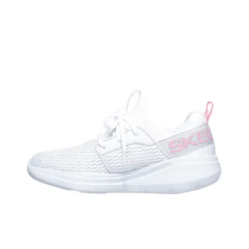 Skechers Go Run Fast Low Top Pink/White Women's