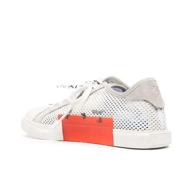 OFF WHITE New Low Vulcanized Meshnet White Beige-3