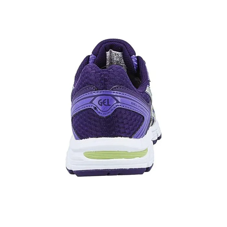Asics Wear-Resistant Low-Top Running Shoes Women's Purple White-3