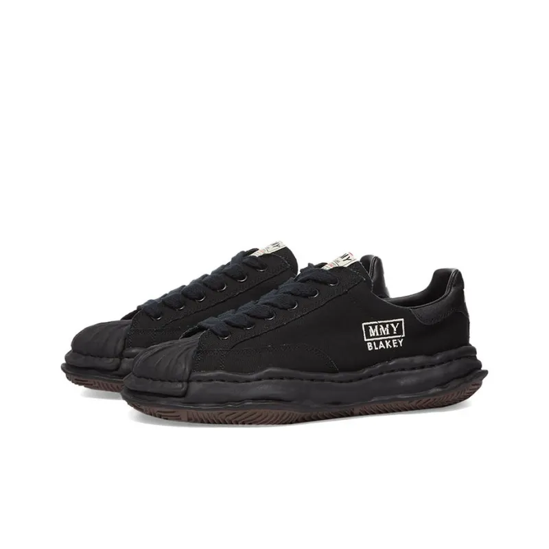 MIHARA YASUHIRO Blakey Low OG Black White-1