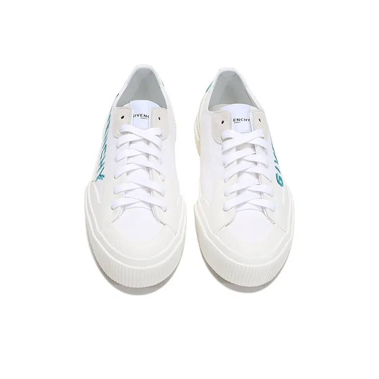 Givenchy Low Top Stylish Skateboarding Shoes Men's White-3