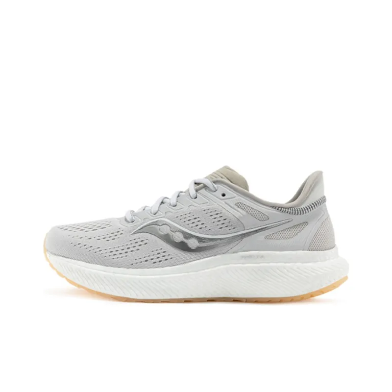 Saucony Hurricane Cushioning, Slip Resistant, Abrasion Resistant, Breathable Low Top Casual Running Shoes Women's Gray-0