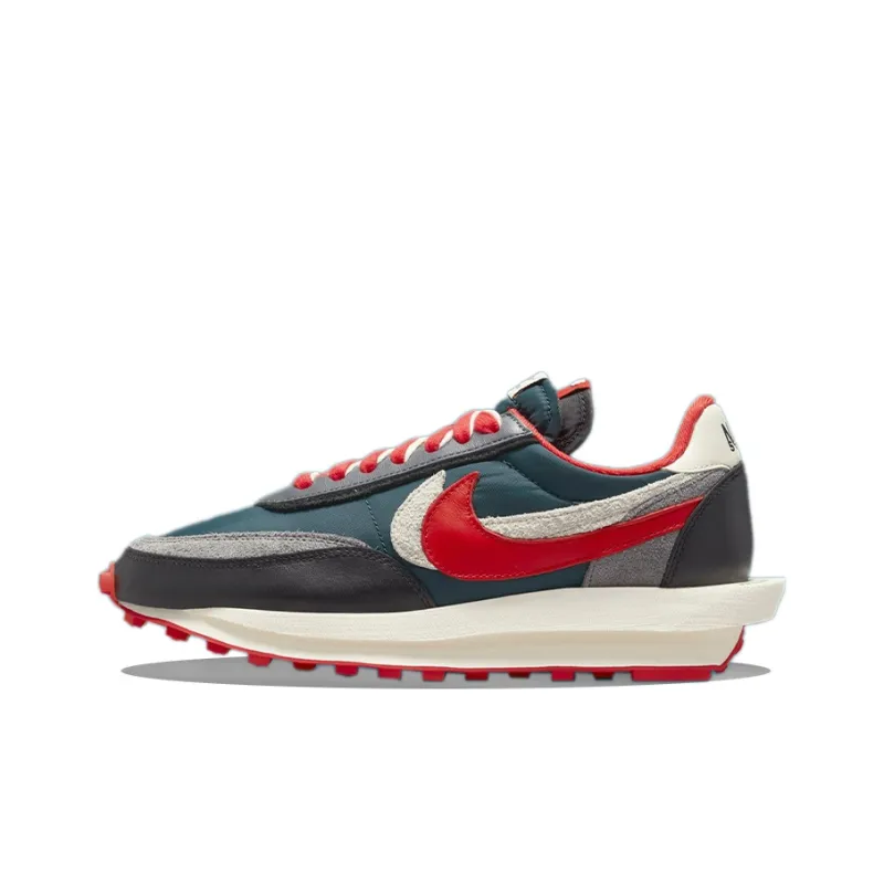 Nike Ld Waffle Sacai Undercover Midnight Spruce University Red-0