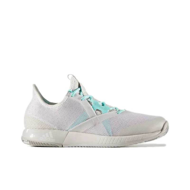 Adidas Adizero Defiant Bounce Anti-Slip Wear-Resistant Low-Top Tennis Shoes Women's White-1