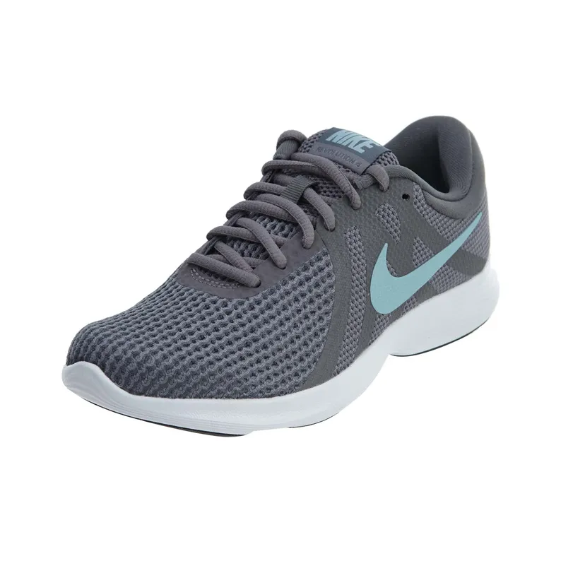 Nike REVOLUTION 4 Running Shoes Women's Low Top Gray/Blue-2