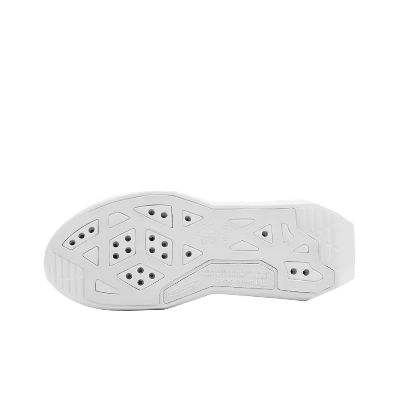 NORVINCY Breathable Lightweight Low Top Running Shoes Unisex White-4