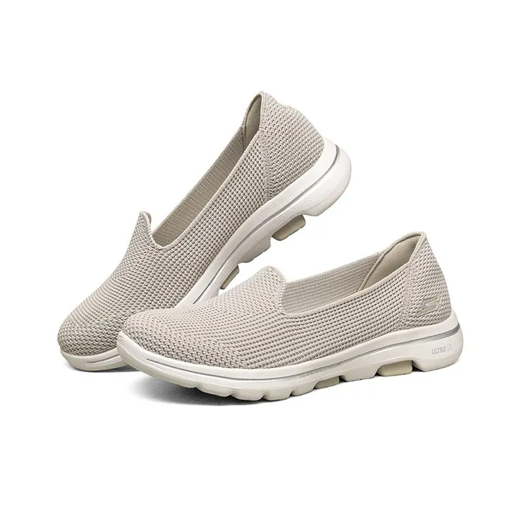 Skechers Go Walk 5 Loafers Beige Women's-2