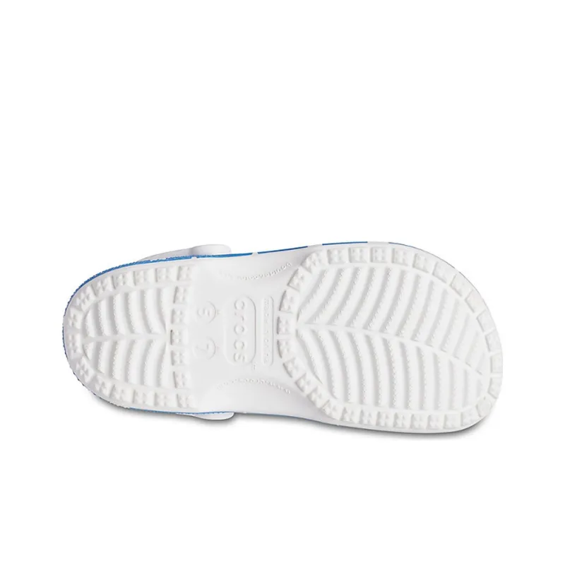 Crocs Usa Pattern Printing Lightweight Cozy Sandals Blue Red Women's-6