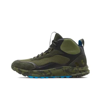Under Armour Running Shoes Men Mid Top Green