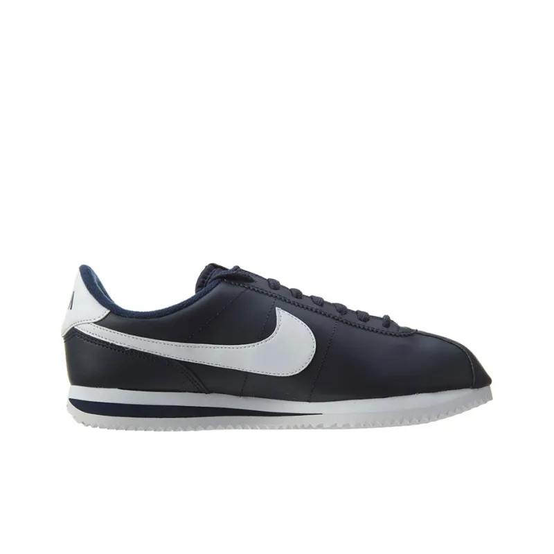 Nike Cortez Basic Leather 'Obsidian'-1