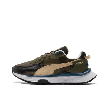 PUMA Wild Rider Flannel 'Green Blue'