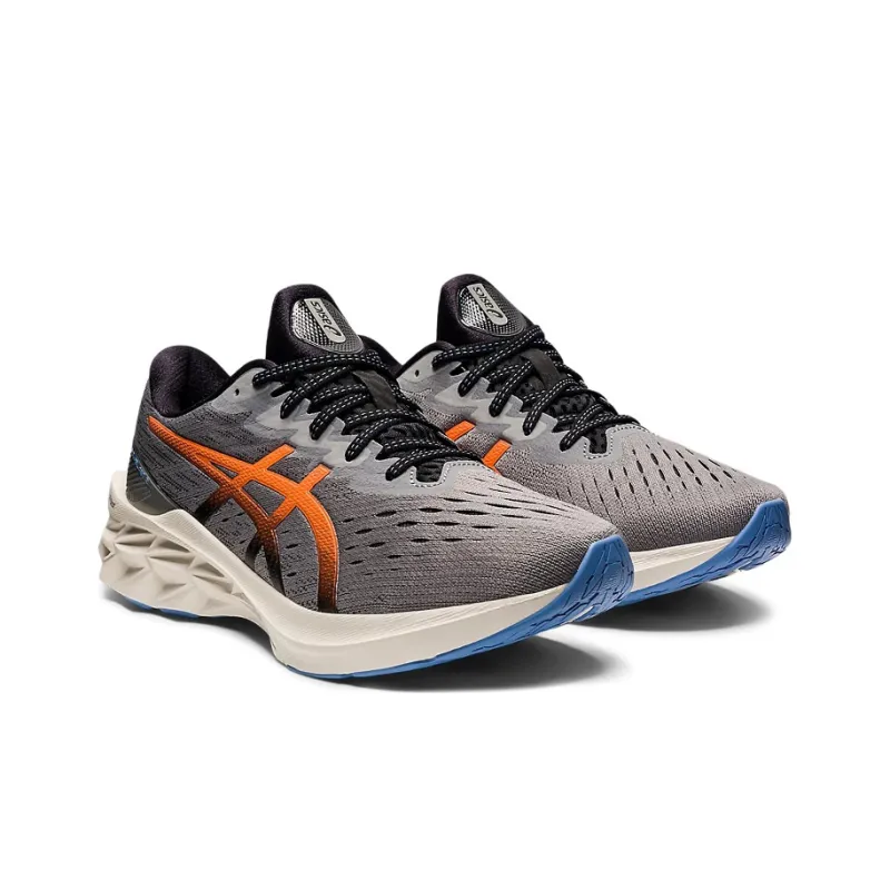 Asics Novablast 2 'Clay Grey Shocking Orange'-2