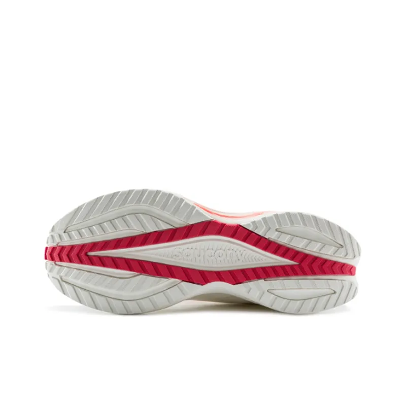 Saucony Coyote Hybrid Running Shoes Women's Low-Top White Red-4