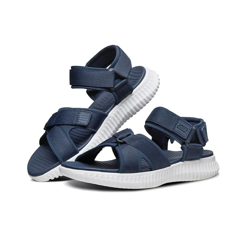 Skechers Men Elite Flex Sport Casual Sandals Navy-2