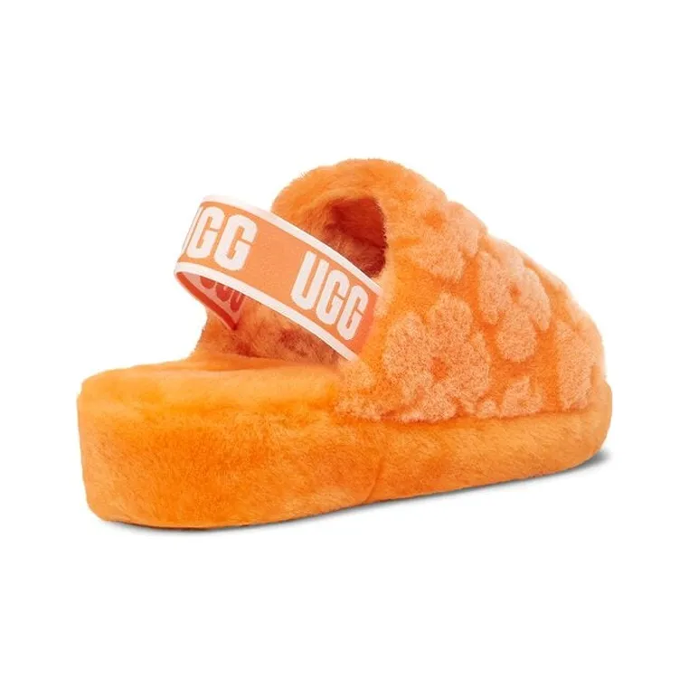 UGG Fluff Yeah 'Orange' Women's-4