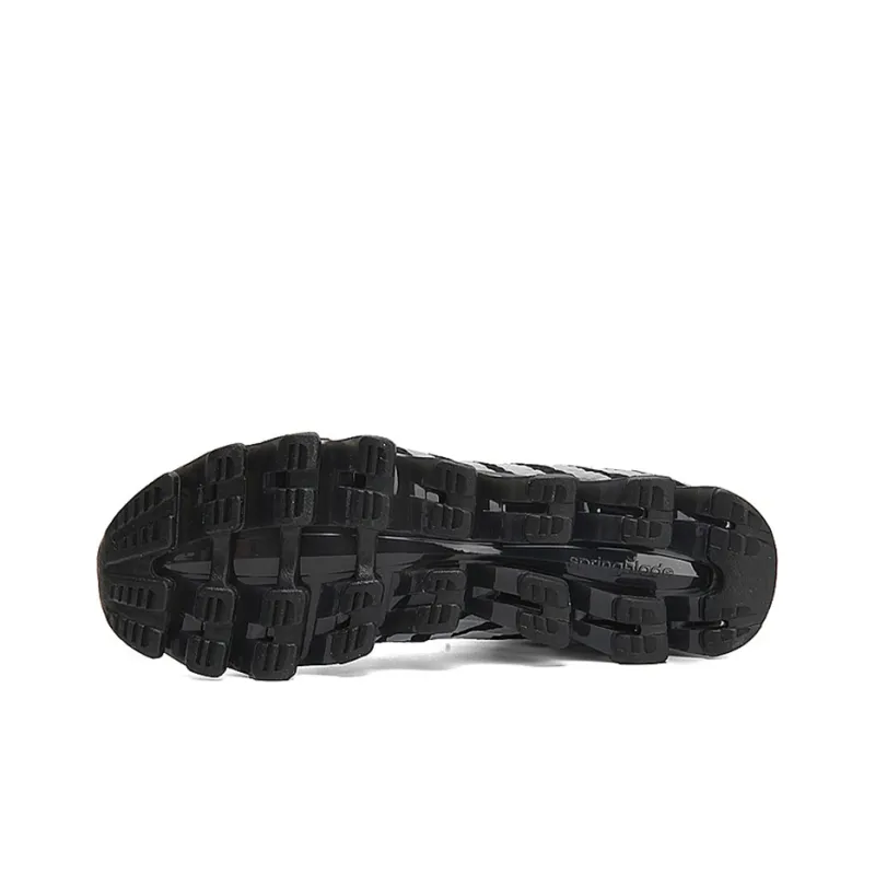 Adidas Springblade Pro Wear-resistant And Lightweight Low-Top Running Shoes Men's Black White-3